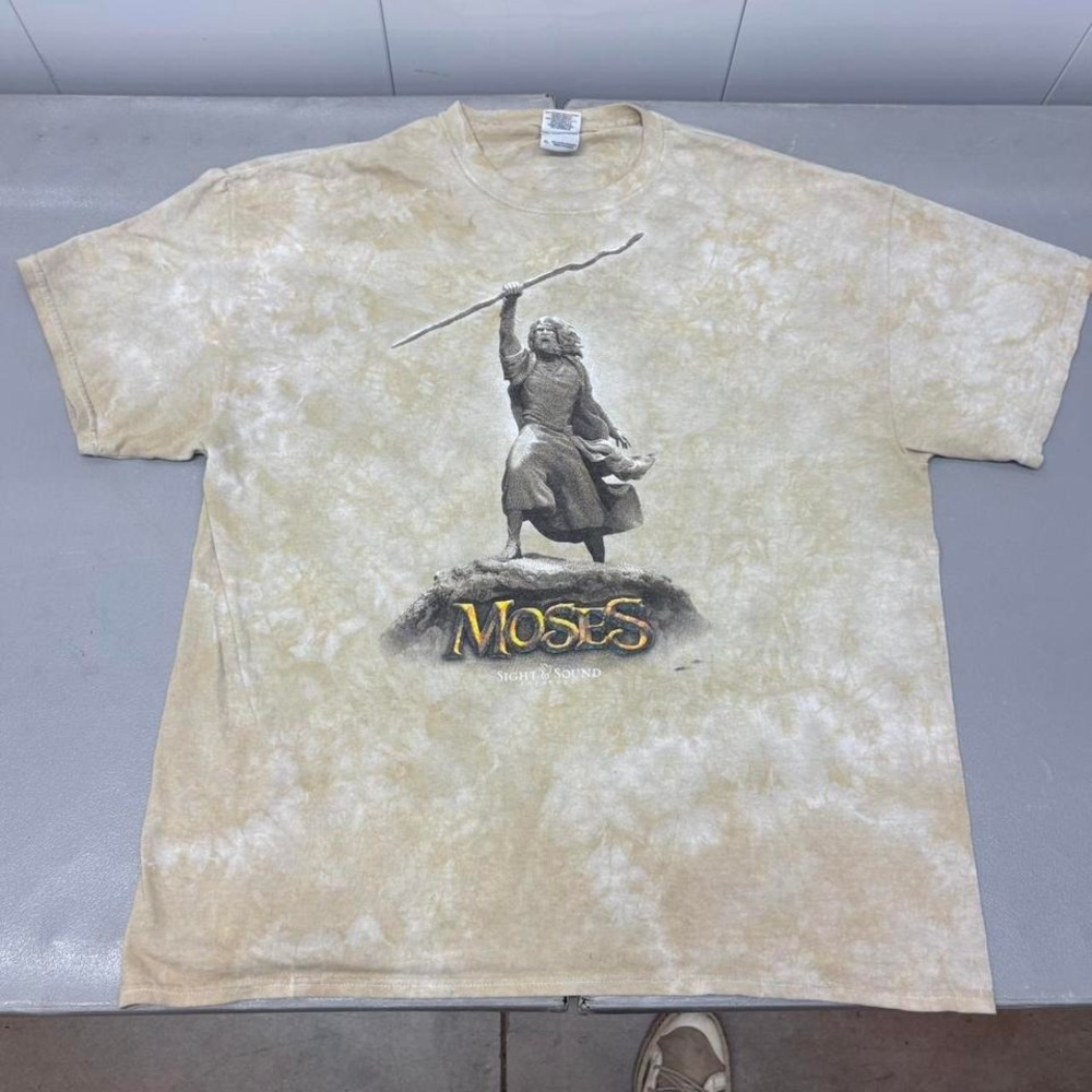 Vintage Moses Sight and Sound Promo Gildan Heavy‎ Cotton Graphic tee